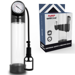 Pump Addicted RX9 Transparent - Vibrerande Penispump