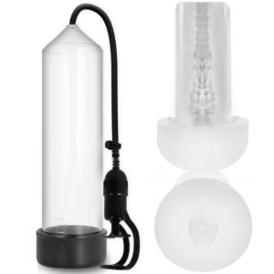 Pump addicted rx5 transparent with masturbator