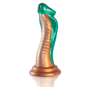 Python Dildo Cobra Grön - Silikondildo från EPIC