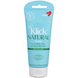 RFSU Klick Natural Glide Vattenbaserat Glidmedel 100 ml - Klar