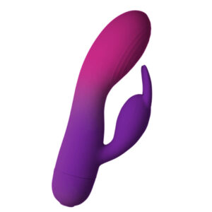 ROCKS- OFF – GLO- GIRL PURPLE RABBIT VIBRATOR