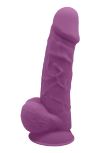 Real Love Dildo 8.5” Lila – Dubbel Densitet