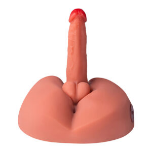 Realistisk vibrerande dildo 25 cm med sugkopp