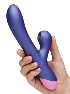 Romp Pulse Rabbit Vibrator With Pleasure Air Rabbitvibrator