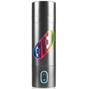Roterande Masturbator med Vibration och USB-laddning