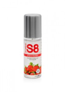 S8 Vattenbaserat Glidmedel Olika Smaker - 125ml / Jordgubb