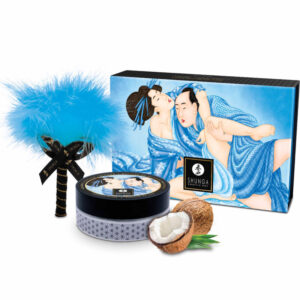 SHUNGA – EDIBLE COCONUT MASSAGE POWDER KIT