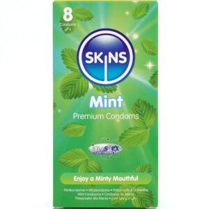 SKINS Mint Premium Kondomer 8-pack