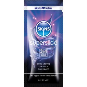 SKINS Superslide - Silikonbaserat glidmedel 5 ml