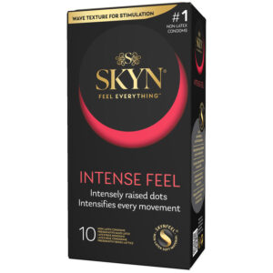 SKYN Intense Feel Latexfria Knottriga Kondomer 10 st - Klar