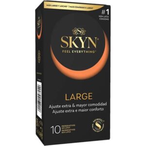 SKYN Large - latexfria kondomer i storlek XL, 10 st