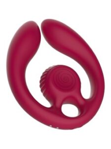 SNAIL VIBE - GIZI DUO COUPLES STIMULATOR REMOTE CONTROL BURGUNDY