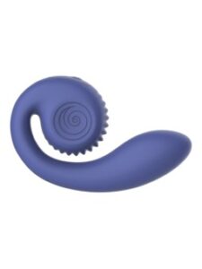 SNAIL VIBE - GIZI LITE DUAL G-SPOT & CLITORAL PURPLE VIBRATOR