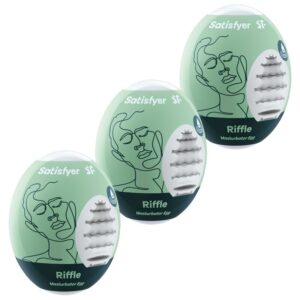 Satisfyer 3 masturbator eggs – Riffle