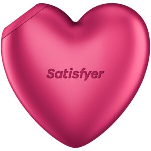 Satisfyer Battery Series Cutie Heart Lufttrycksvibrator - Röd