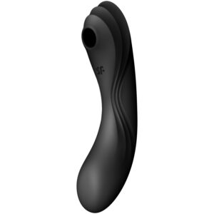 Satisfyer Curvy Trinity 4 Air-Pulse Klitorisvibrator - Svart