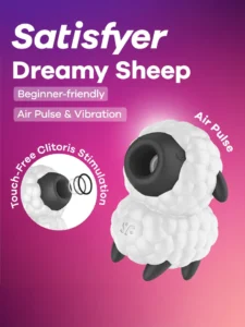 Satisfyer Dreamy Sheep Lufttrycksvibrator
