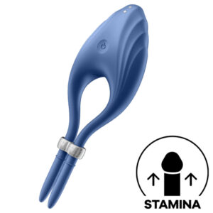 Satisfyer Duelist - Vibrerande Penisring Blå