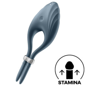 Satisfyer Duelist - Vibrerande Penisring Grå