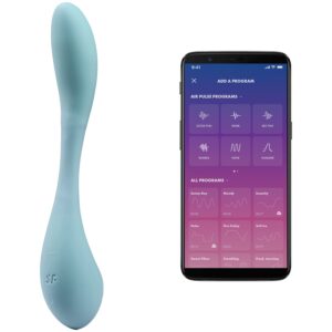 Satisfyer Flex 5+ G-Punktsvibrator - Blå