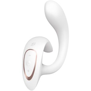 Satisfyer G for Goddess 1 G‑punkt & klitorisvibrator - Vit