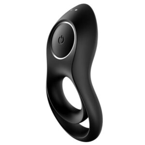 Satisfyer Legendary Duo - Dubbel Vibrerande Penisring Svart