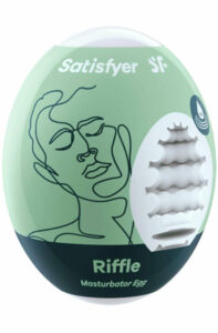 Satisfyer Masturbator Egg Single Riffle Onaniägg
