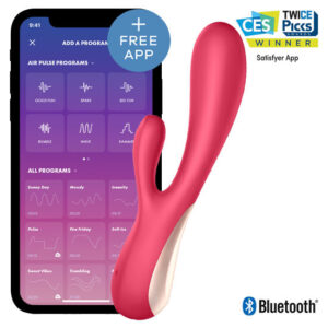 Satisfyer Mono Flex Red - Vibrator med App-kontroll