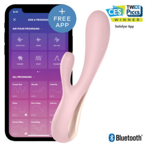 Satisfyer Mono Flex Rosa med App