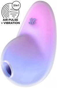 Satisfyer Pixie Dust Clitoral Stimulator Violet Pink Lufttrycksvibrator