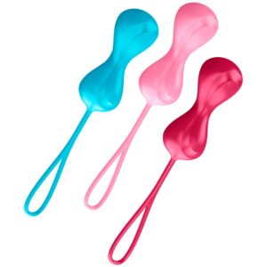 Satisfyer Power Balls Knipkulor 3 st - Blandade färger