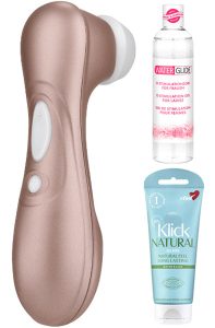 Satisfyer Pro 2 NG + Orgasm gel + Glid Paketerbjudande