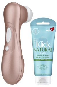 Satisfyer Pro 2 + RFSU Klick 100ml Satisfyer Paketerbjudande