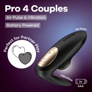 Satisfyer Pro 4 Couples Battery Powered