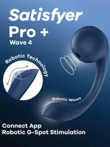 Satisfyer Pro+ Wave 4 Connect App Lufttrycksvibrator