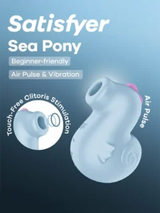 Satisfyer Sea Pony Air Pulse Vibrator Lufttrycksvibrator