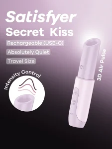 Satisfyer Secret Kiss Air Pulse Vibrator Lufttrycksvibrator