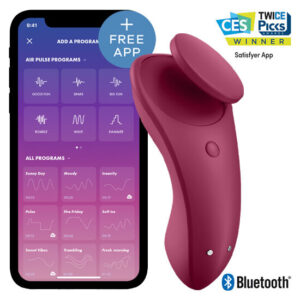 Satisfyer Sexy Secret - Diskret vibrator för trosor