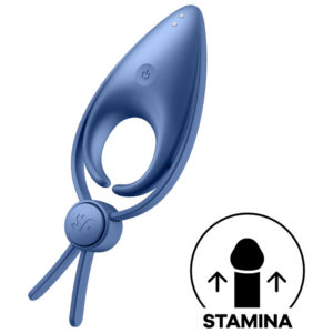 Satisfyer Sniper - vibrerande penisring blå