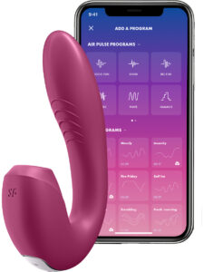 Satisfyer: Sunray, Appstyrd Lufttrycksvibrator