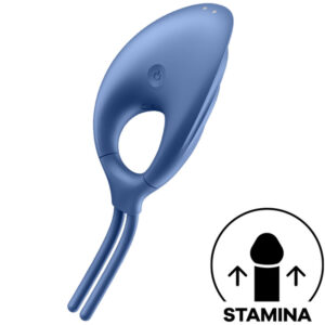 Satisfyer Swordsman - Vibrerande Penisring Blå