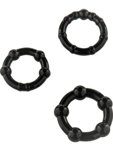 Scala: Stay Hard Penisringar, 3-pack