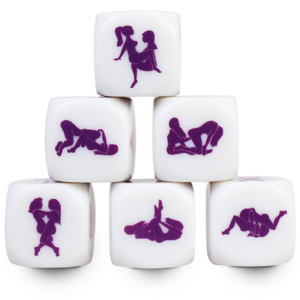 Secretplay – Kamasutra-tärning för par 25 mm