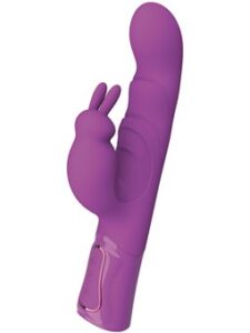 She.E.O Vibrating G-Spot Thick Rabbit Vibrator Purple