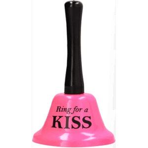 Shots Fun Ring For A Kiss Large Bell Pink