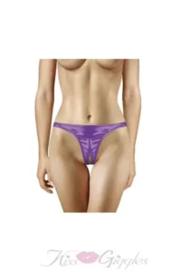 Shots Ouch! Vibrating Panty Purple