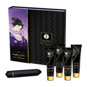 Shunga Naughty Geisha Kit - Lyxig paketlösning för par