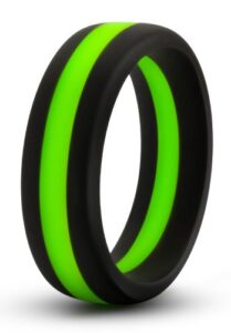 Silicone GoPro Penisring Svart/Grön