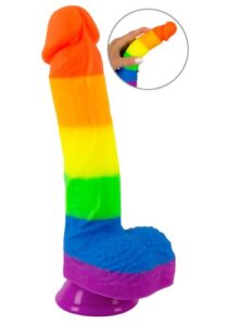 Silicone Pride Dildo