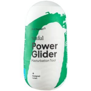 Sinful Power Glider Masturbation Tool Stroker - Grön